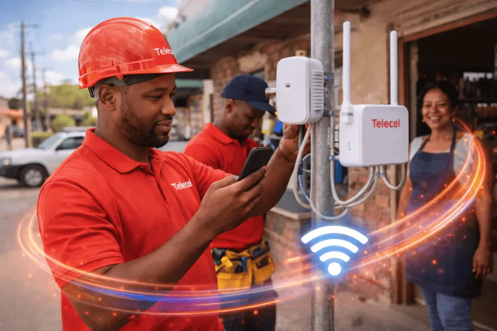 Telecel Connect home and business Wi-Fi solutions in South Africa
