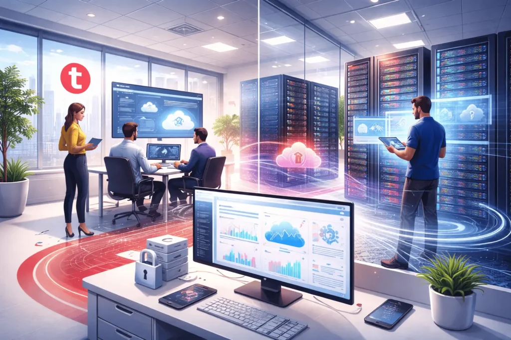 Secure colocation and data center services by Telecel SA